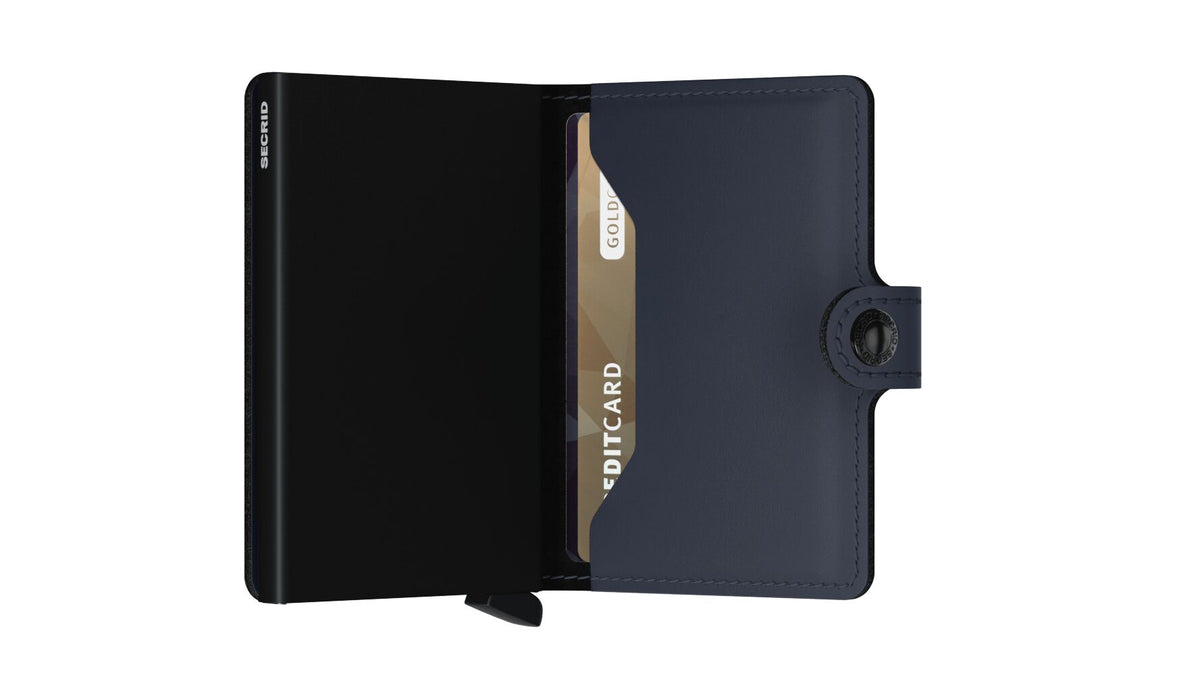 Secrid - Miniwallet Matte (Nacht Blauw)