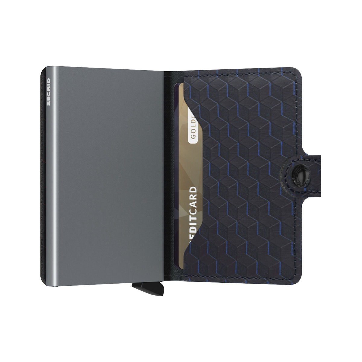 Secrid - Miniwallet Optical (Zwart & Titanium)