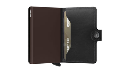 Secrid - Miniwallet Orgineel (Zwart & Bruin)