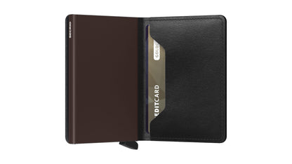 Secrid - Slimwallet Orgineel (Zwart & Bruin)