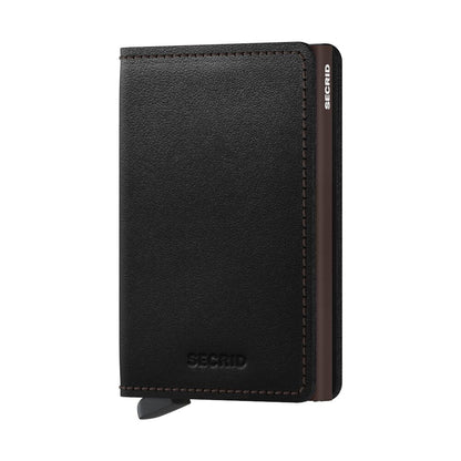 Secrid - Slimwallet Orgineel (Zwart & Bruin)