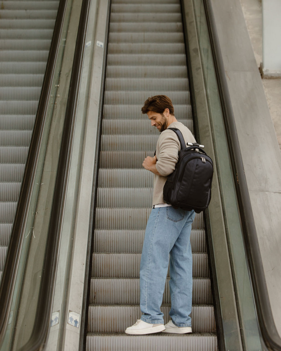 Enrico Benetti - Innsbruck Rugzak/Handbagage (Zwart) | 48x30x20cm