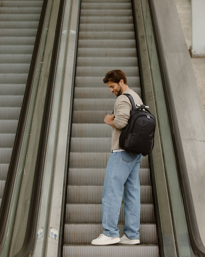 Enrico Benetti - Innsbruck Rugzak/Handbagage (Zwart) | 48x30x20cm