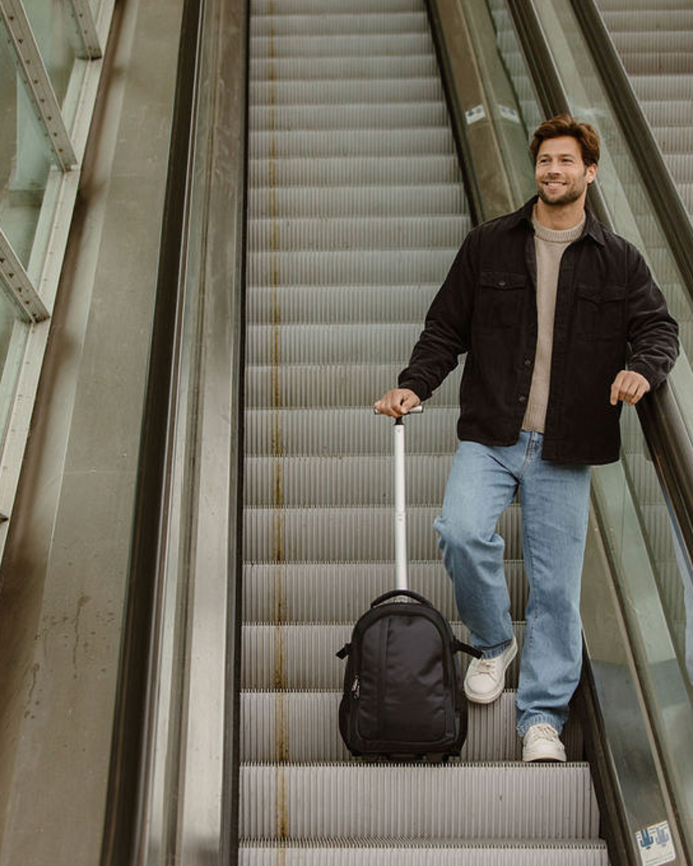 Enrico Benetti - Innsbruck Rugzak/Handbagage (Zwart) | 48x30x20cm