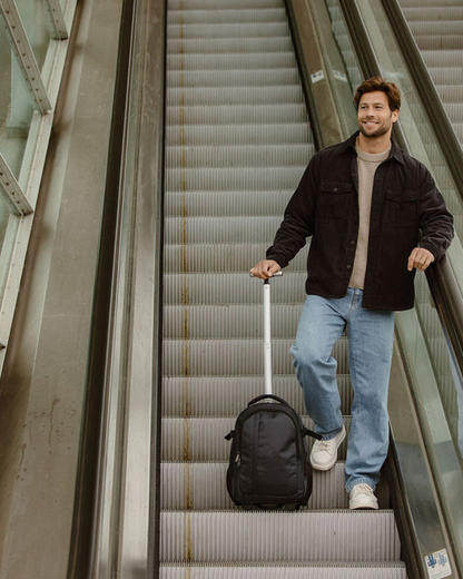 Enrico Benetti - Innsbruck Rugzak/Handbagage (Zwart) | 48x30x20cm