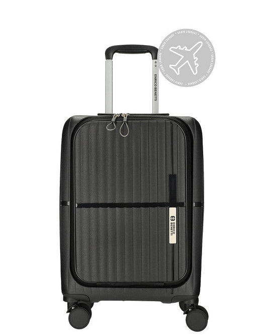 Enrico Benetti - Tokyo Handbagage (Zwart) | 55x35x20cm