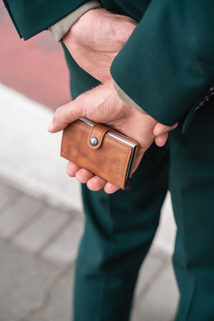 Secrid - Miniwallet Vintage (Cognac Bruin)