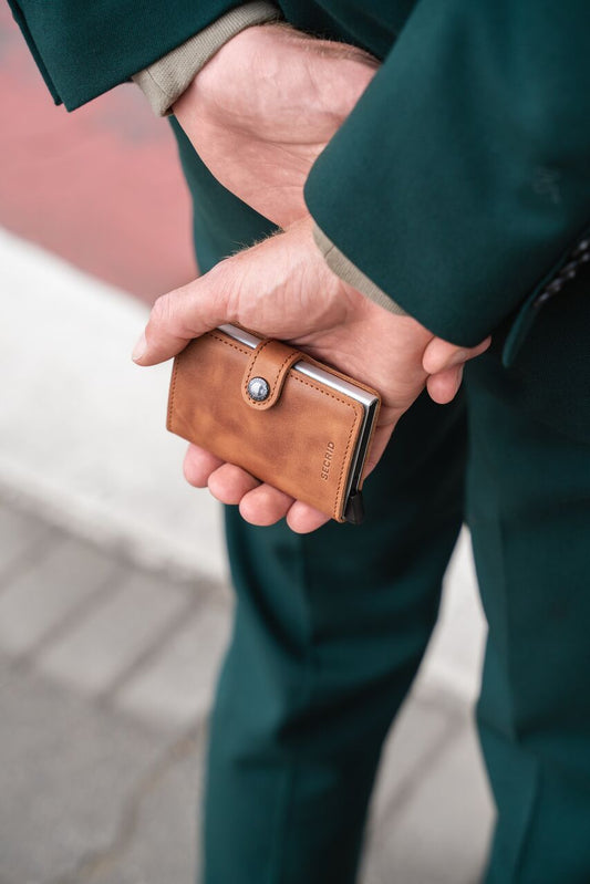 Secrid - Miniwallet Vintage (Cognac Bruin)
