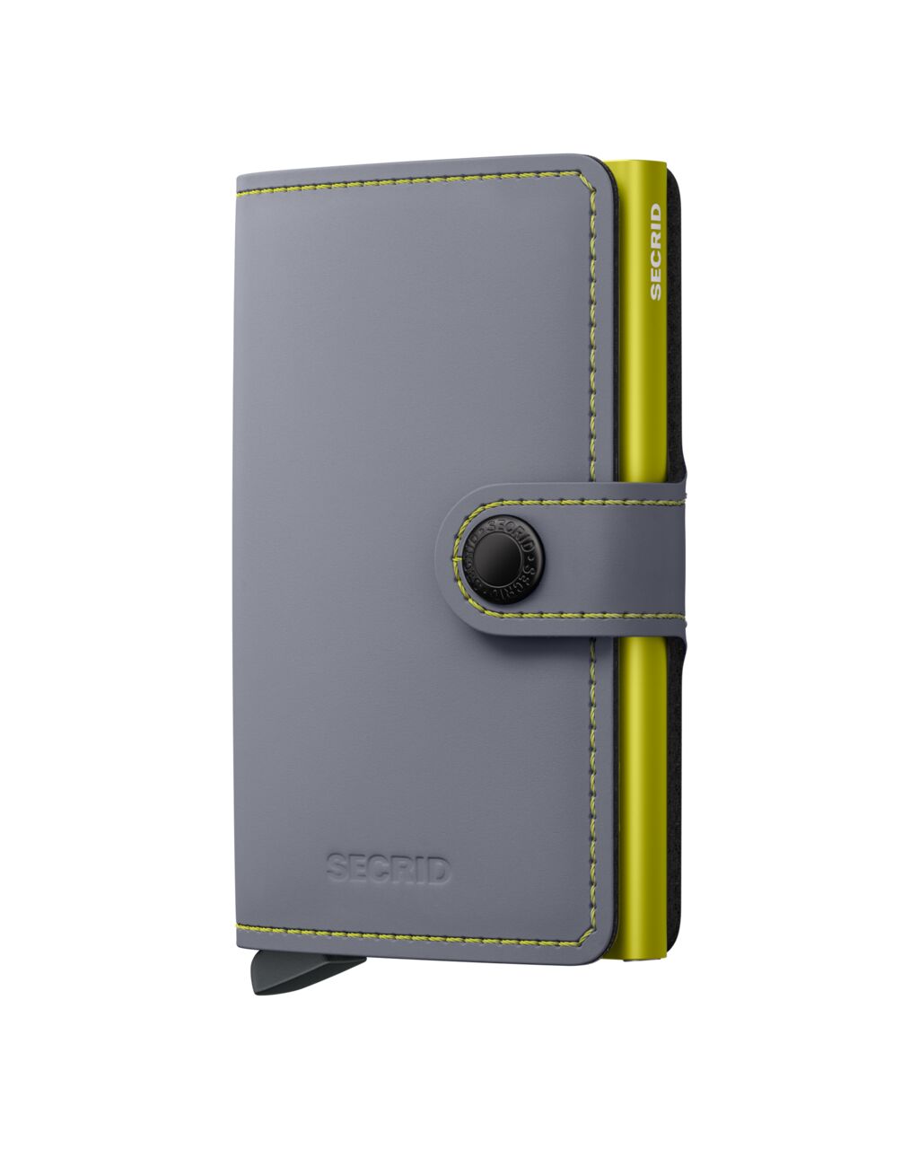 Secrid - Miniwallet Matte (Grijs & Lime Groen)
