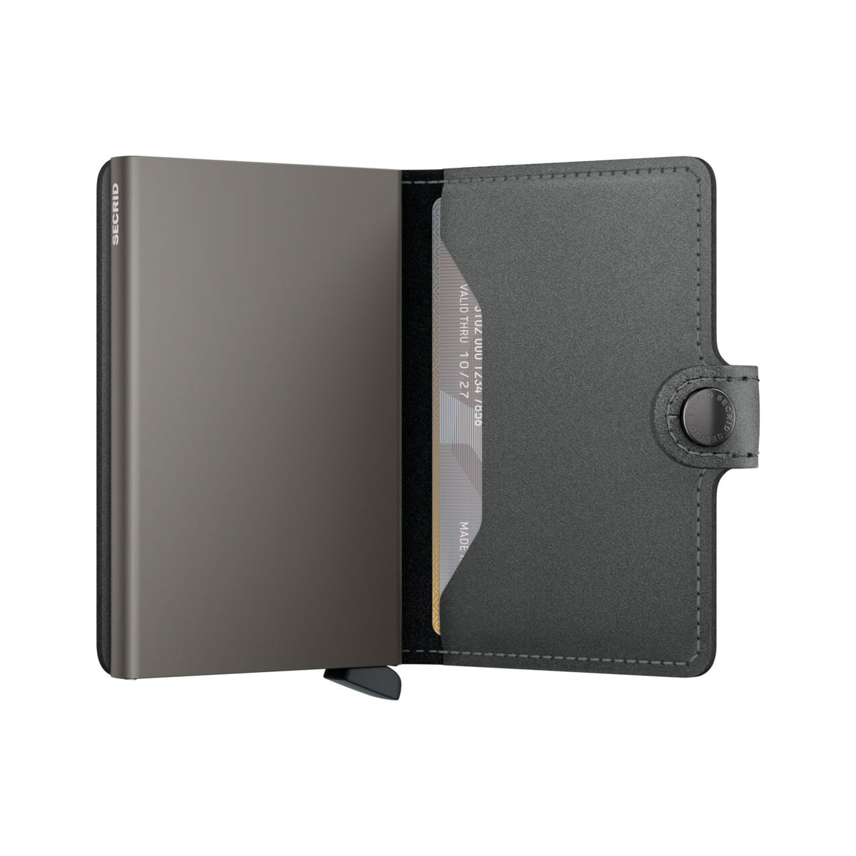 Secrid - Miniwallet Matte (Satin Steel)