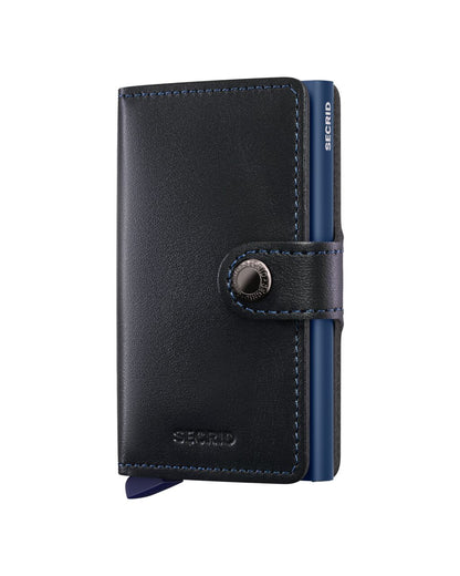 Secrid - Miniwallet Orgineel (Zwart & Donker Blauw)
