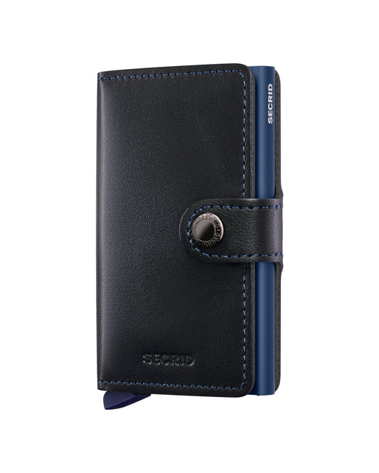 Secrid - Miniwallet Orgineel (Zwart & Donker Blauw)
