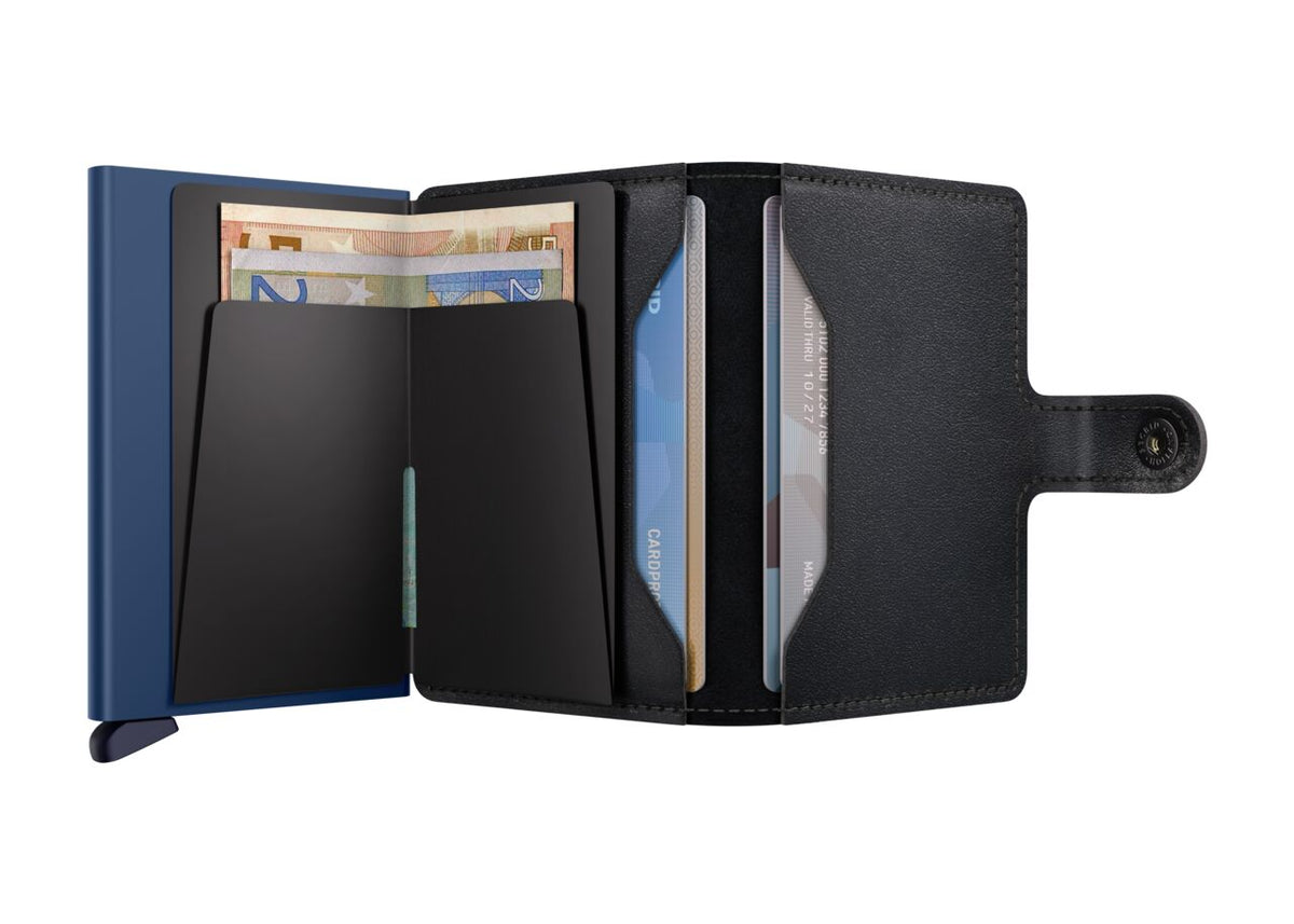 Secrid - Miniwallet Orgineel (Zwart & Donker Blauw)