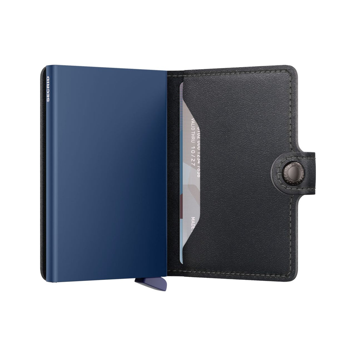 Secrid - Miniwallet Orgineel (Zwart & Donker Blauw)
