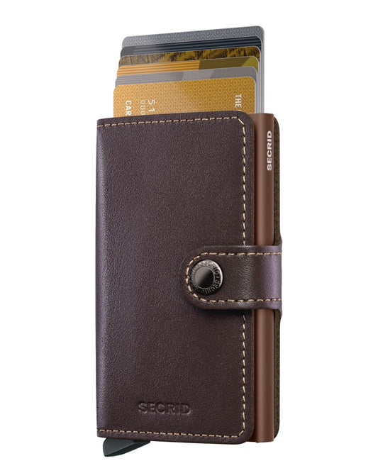 Secrid - Miniwallet Orgineel (Chocolate Bruin)