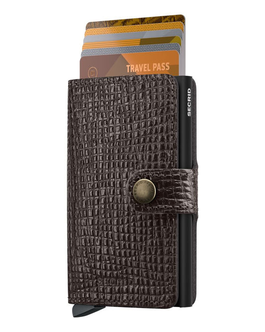 Secrid - Miniwallet Palmellato (Bruin)
