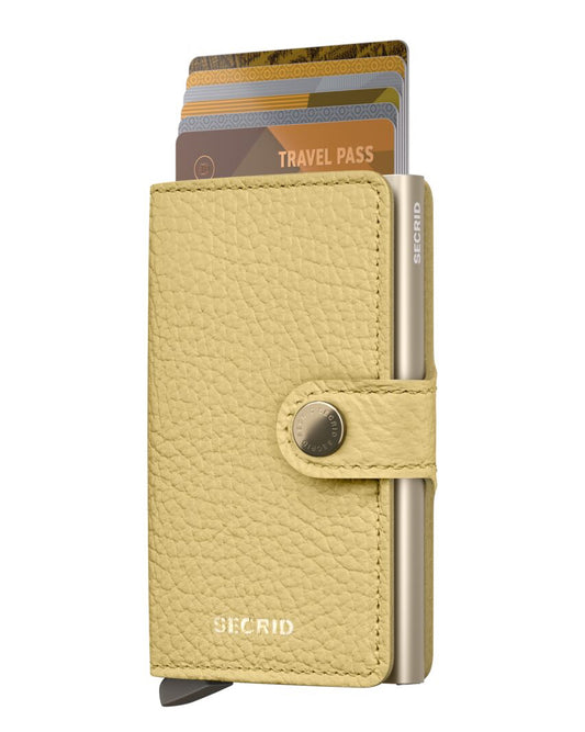 Secrid - Miniwallet Pebble (Boter Geel)