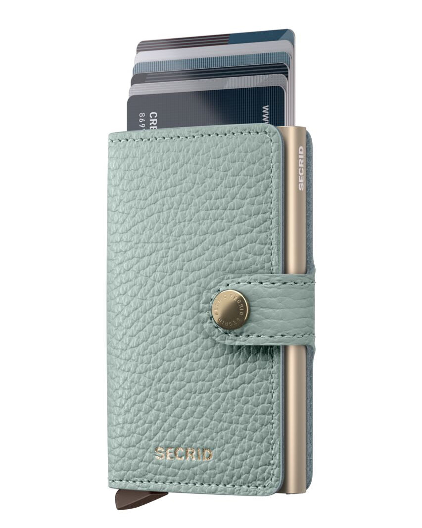 Secrid - Miniwallet Pebble (Mint Groen)