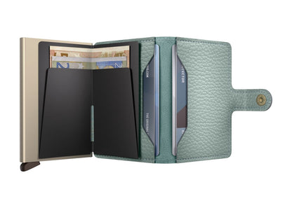 Secrid - Miniwallet Pebble (Mint Groen)