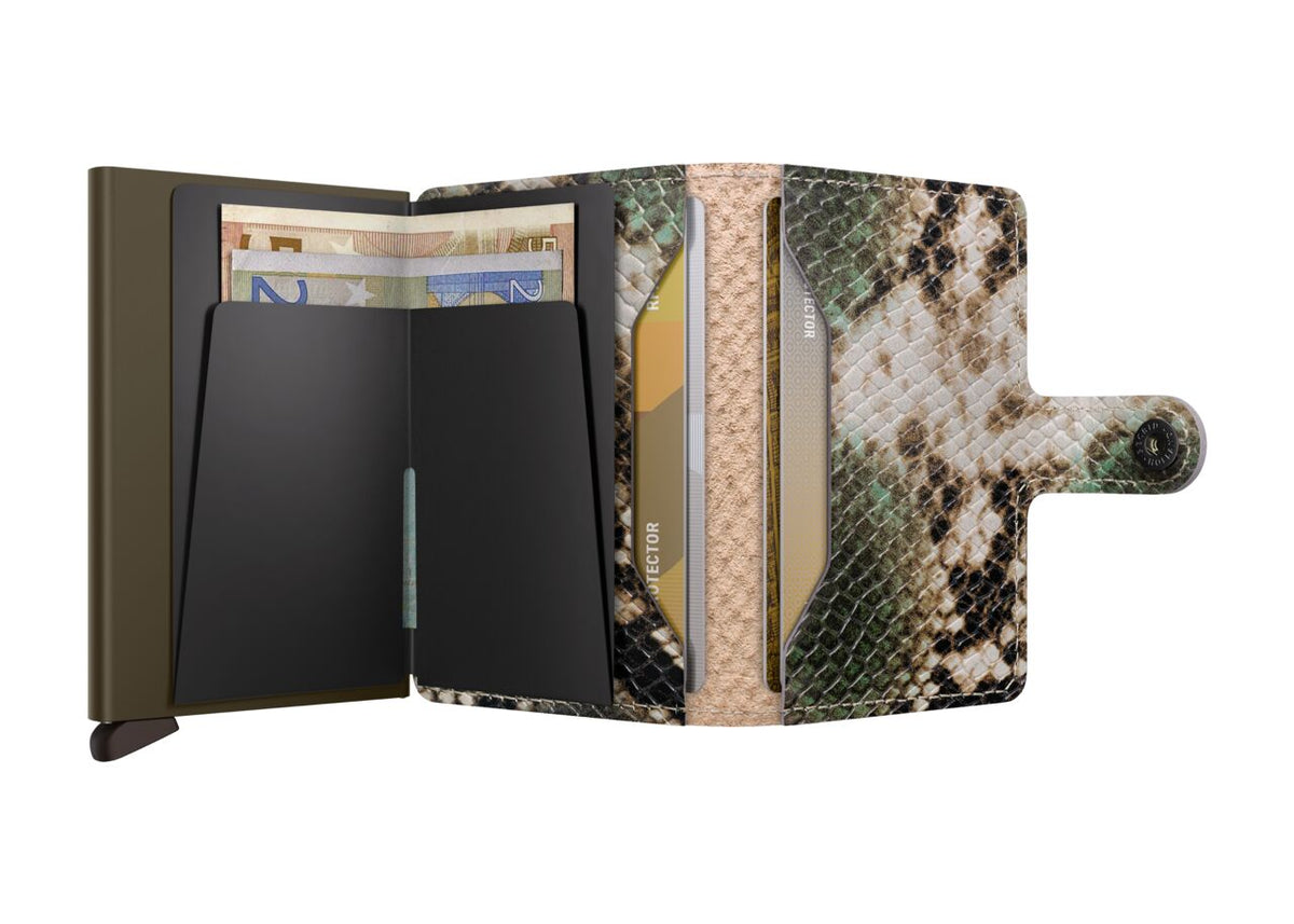 Secrid - Miniwallet Serpent (Groen)