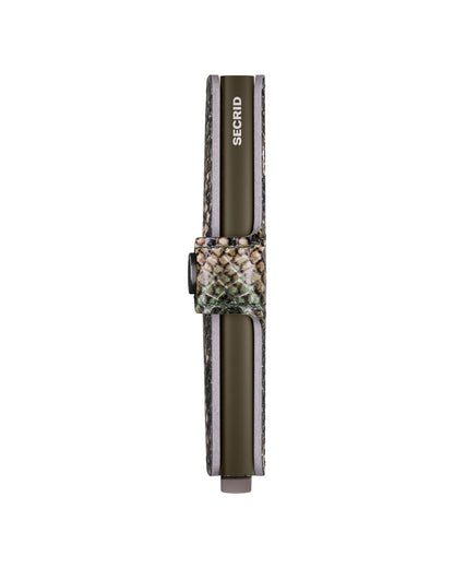 Secrid - Miniwallet Serpent (Groen)