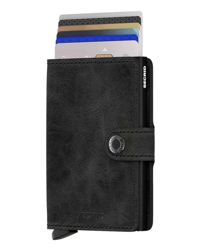 Secrid - Miniwallet Vintage (Zwart)