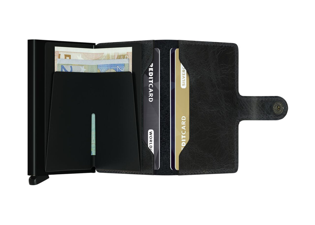 Secrid - Miniwallet Vintage (Zwart)