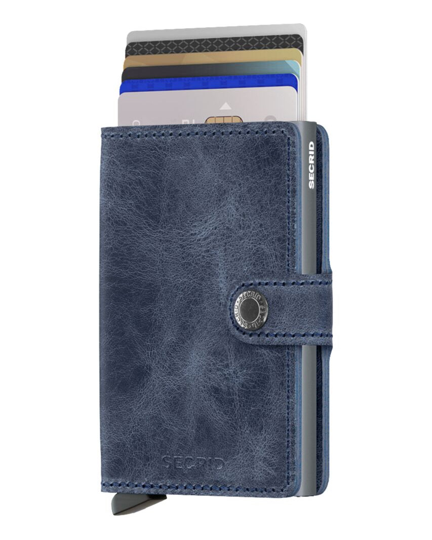 Secrid - Miniwallet Vintage (Blauw)