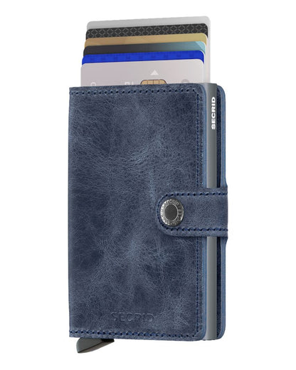Secrid - Miniwallet Vintage (Blauw)