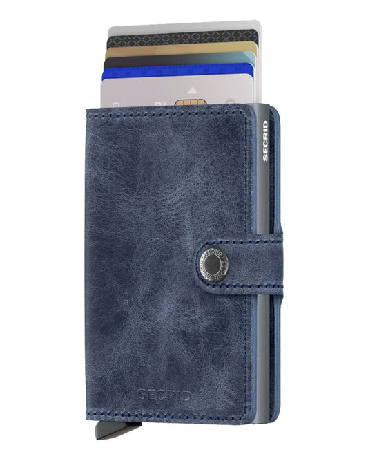 Secrid - Miniwallet Vintage (Blauw)
