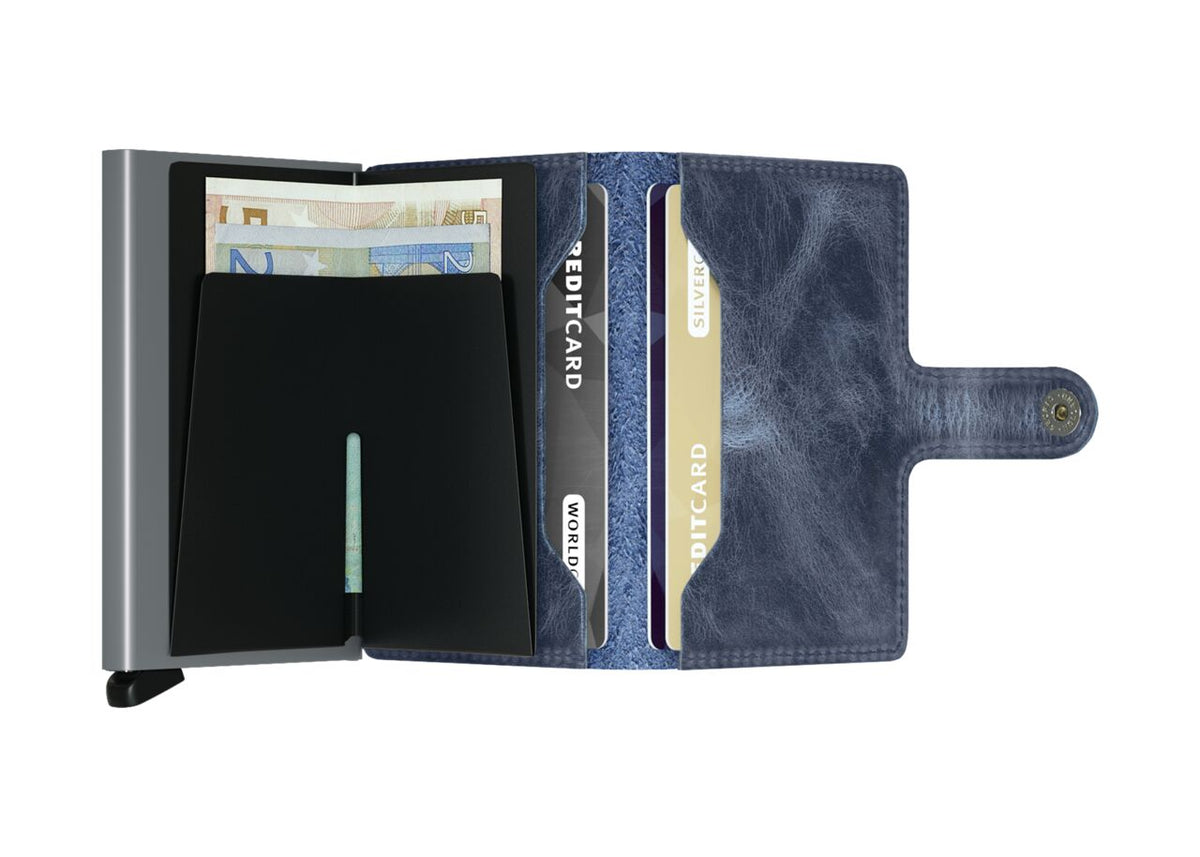 Secrid - Miniwallet Vintage (Blauw)