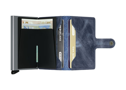 Secrid - Miniwallet Vintage (Blauw)