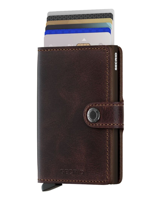Secrid - Miniwallet Vintage (Chocolate Bruin)