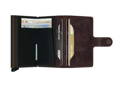 Secrid - Miniwallet Vintage (Chocolate Bruin)