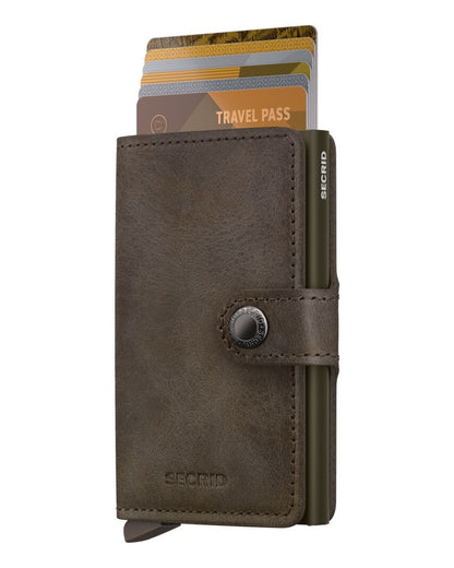 Secrid - Miniwallet Vintage (Donker Bruin)